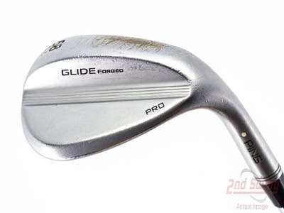 Ping Glide Forged Pro Wedge Lob LW 58° 10 Deg Bounce S Grind Z-Z 115 Wedge Steel Wedge Flex Right Handed White Dot 36.5in