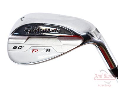 TaylorMade RSi 1 Wedge Lob LW 60° Stock Steel Shaft Steel Wedge Flex Right Handed 35.0in