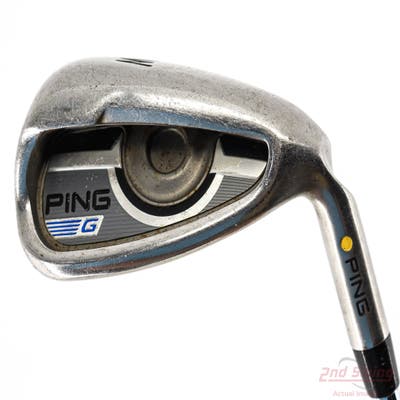 Ping 2016 G Single Iron Pitching Wedge PW AWT 2.0 Steel Regular Right Handed Yellow Dot 35.75in