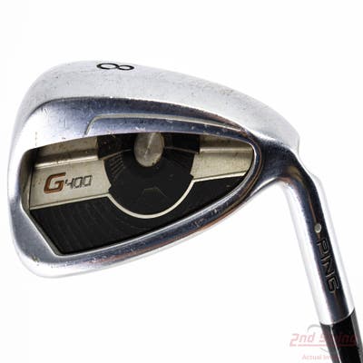 Ping G400 Single Iron 8 Iron AWT 2.0 Steel Stiff Right Handed White Dot 37.25in