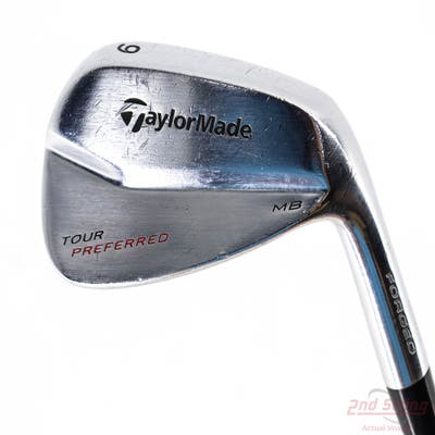 TaylorMade 2014 Tour Preferred MB Single Iron 9 Iron Dynamic Gold Tour Issue X100 Steel X-Stiff Right Handed 36.0in