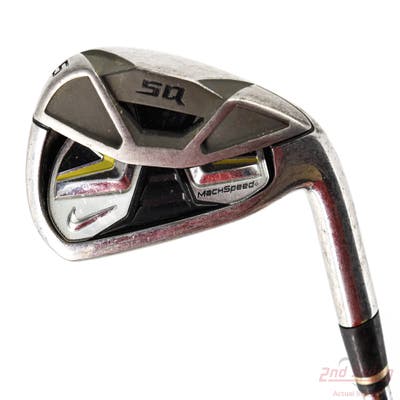 Nike Sasquatch Machspeed Single Iron 5 Iron Stock Steel Shaft Steel Uniflex Right Handed 38.25in