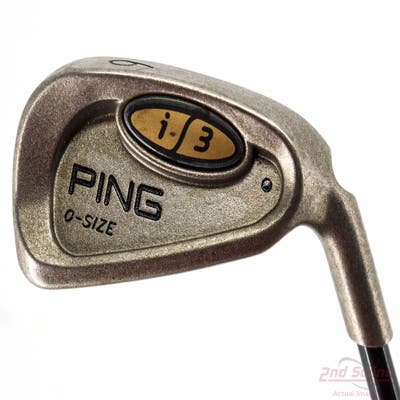 Ping i3 Oversize Single Iron 6 Iron Ping Aldila 350 Series Graphite Stiff Right Handed Black Dot 37.5in