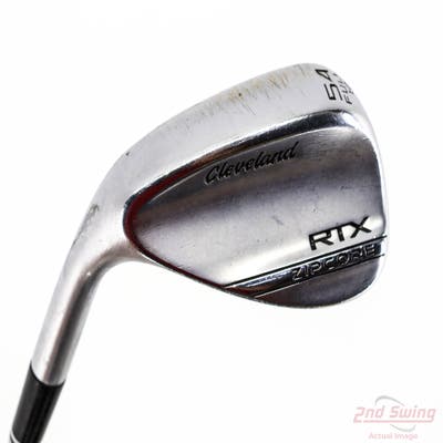 Cleveland RTX ZipCore Tour Satin Wedge Sand SW 54° 12 Deg Bounce Full Dynamic Gold Spinner TI Steel Wedge Flex Left Handed 35.5in