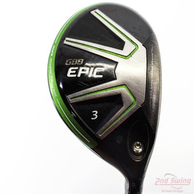 Callaway GBB Epic Fairway Wood 3 Wood 3W 15° Aldila Rogue M-AX 75 Graphite Stiff Right Handed 43.25in