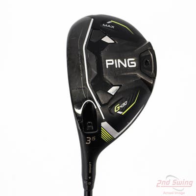 Ping G430 MAX Fairway Wood 3 Wood 3W 15° PX HZRDUS Smoke Red RDX 70 Graphite Stiff Left Handed 43.25in