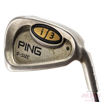 Ping i3 Oversize Single Iron 4 Iron Ping JZ Steel Stiff Right Handed Black Dot 38.5in