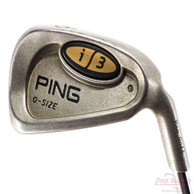 Ping i3 Oversize Single Iron 6 Iron Ping JZ Steel Stiff Right Handed Black Dot 37.5in