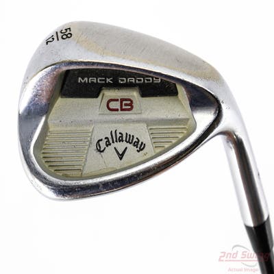 Callaway Mack Daddy CB Wedge Lob LW 58° 12 Deg Bounce FST KBS Hi-Rev G Graphite Wedge Flex Right Handed 35.0in