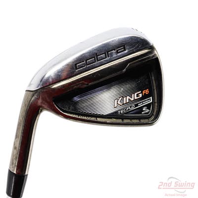 Cobra King F6 Single Iron 6 Iron Stock Steel Shaft Steel Regular Left Handed 37.75in