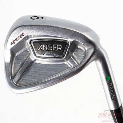 Ping Anser Forged 2013 Single Iron 8 Iron Ping TFC 800I Graphite Regular Right Handed Green Dot 37.5in