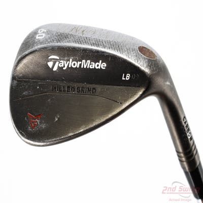 TaylorMade Milled Grind Black Wedge Lob LW 60° 9 Deg Bounce True Temper Dynamic Gold Steel Wedge Flex Right Handed 35.0in