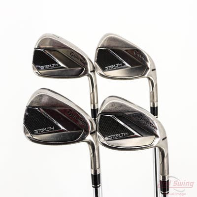 TaylorMade Stealth Iron Set 7-PW Project X Rifle 6.0 Steel Stiff Right Handed STD