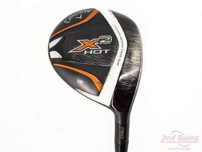 Callaway X2 Hot Pro Fairway Wood 5 Wood 5W 19° Aldila Tour Green 75 Graphite Stiff Right Handed 42.5in