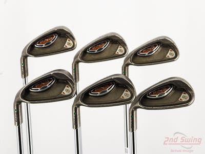 Ping G10 Iron Set 5-PW Ping AWT Steel Senior Left Handed Green Dot +1/4"