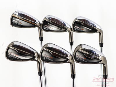 Cobra King F6 Iron Set 5-PW Stock Steel Shaft Steel Regular Right Handed -1/2"