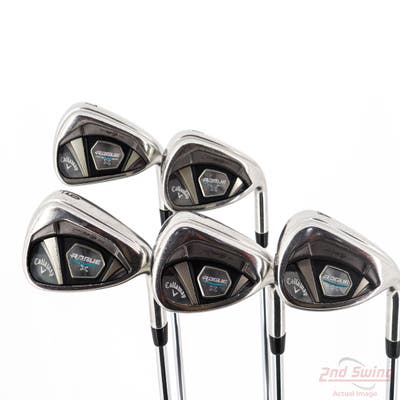 Callaway Rogue X Iron Set 7-PW AW True Temper XP 95 S300 Steel Stiff Right Handed +2 1/4"