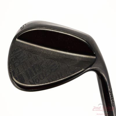 Swag Blackout Wedge Sand SW 55° 8 Deg Bounce FST KBS Tour Custom Black Steel Wedge Flex Right Handed 35.5in