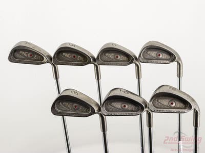 Ping Eye 2 Iron Set 4-PW Ping ZZ Lite Steel Stiff Right Handed Red dot +1/4"