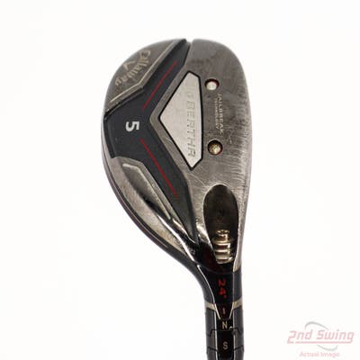 Callaway 2019 Big Bertha Hybrid 5 Hybrid 24° UST Mamiya Recoil 450 F1 Graphite Ladies Right Handed 38.5in