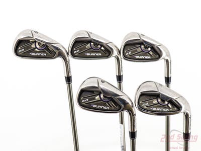 TaylorMade Burner 2.0 Iron Set 6-SW NO PW TM Reax Superfast 55 Lady Graphite Ladies Right Handed -1"
