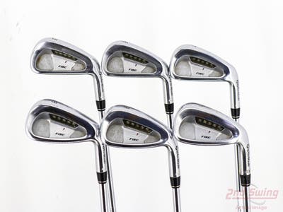 TaylorMade Rac LT Iron Set 5-PW True Temper Dynamic Gold Steel Stiff Right Handed STD