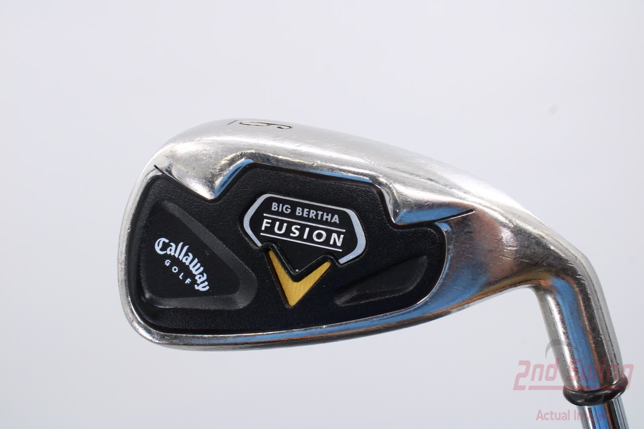 Callaway Fusion Single Iron 6 Iron Nippon NS Pro 990GH Steel Uniflex Right Handed 38.0in