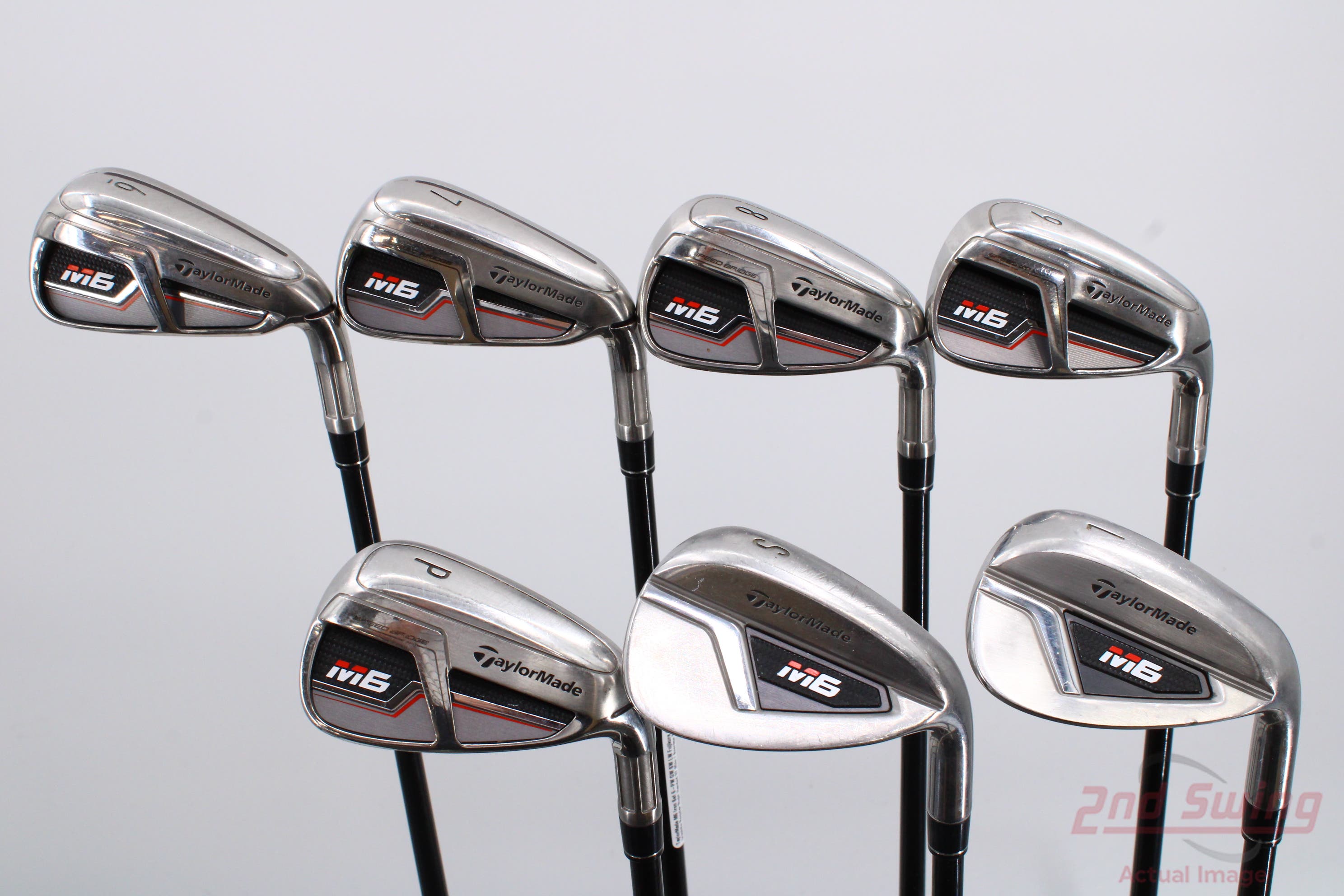 TaylorMade M6 Iron Set (A42223437629) 2nd Swing Golf