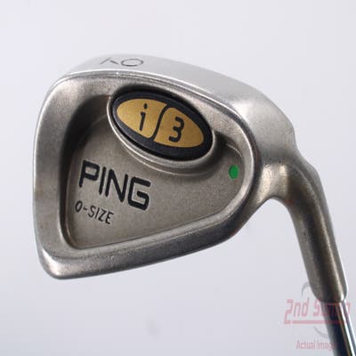 Ping i3 Oversize Single Iron 9 Iron Ping JZ Steel Stiff Right Handed Green Dot 36.5in