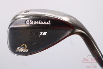 Cleveland CG15 Black Pearl Wedge Sand SW 56° 16 Deg Bounce Cleveland Traction Wedge Steel Wedge Flex Right Handed 35.5in