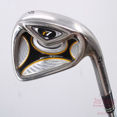 TaylorMade R7 Single Iron 6 Iron TM T-Step 90 Steel Stiff Right Handed 37.75in