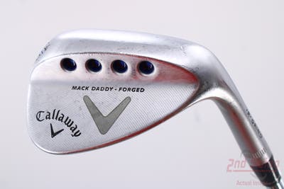 Callaway Mack Daddy Forged Chrome Wedge Sand SW 54° 10 Deg Bounce Dynamic Gold Tour Issue S200 Steel Stiff Right Handed 35.25in