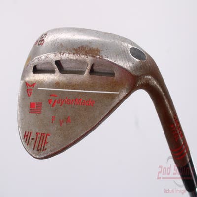 TaylorMade HI-TOE RAW Wedge Lob LW 58° 10 Deg Bounce Dynamic Gold Tour Issue S400 Steel Stiff Right Handed 35.0in