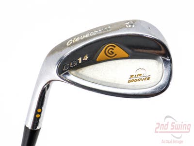 Cleveland CG14 Wedge Sand SW 56° 14 Deg Bounce Cleveland Traction Wedge Steel Wedge Flex Left Handed 35.75in