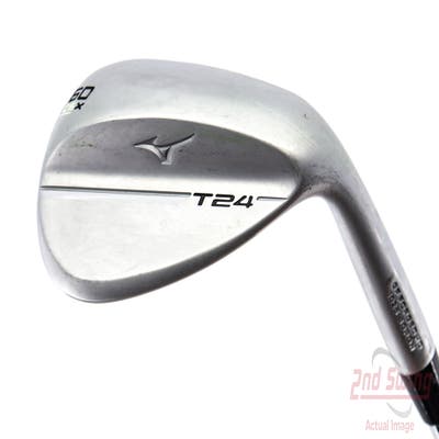 Mizuno T24 Soft Satin Wedge Lob LW 60° 6 Deg Bounce X Grind Dynamic Gold Tour Issue S400 Steel Stiff Right Handed 35.75in