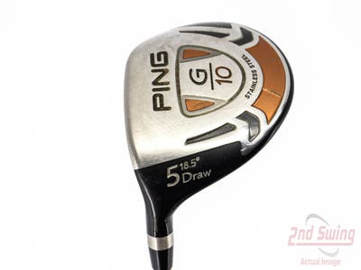 Ping G10 Draw Fairway Wood 5 Wood 5W 18.5° Ping TFC 129F Graphite Regular Left Handed 42.75in