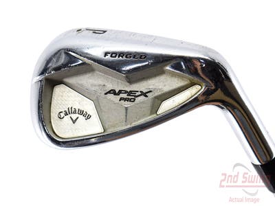 Callaway Apex Pro 19 Single Iron Pitching Wedge PW FST KBS Tour C-Taper Lite Steel X-Stiff Right Handed 35.75in