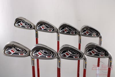 Ping G15 Iron Set 4-GW Ping TFC 149I Steel Regular Right Handed Yellow Dot 38.25in