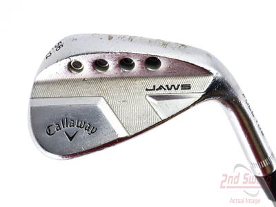 Callaway Jaws Full Toe Raw Face Chrome Wedge Sand SW 56° 12 Deg Bounce Project X Catalyst Wedge Graphite Wedge Flex Right Handed 35.5in