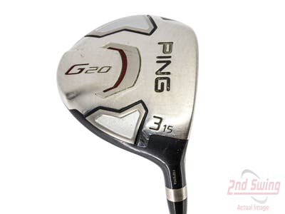 Ping G20 Fairway Wood 3 Wood 3W 15° Ping TFC 129F Graphite Stiff Right Handed 42.75in