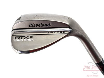 Cleveland RTX 6 ZipCore Tour Rack Raw Wedge Sand SW 56° 10 Deg Bounce Dynamic Gold Spinner TI Steel Wedge Flex Right Handed 35.75in