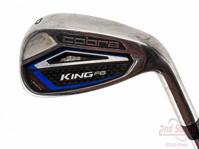 Cobra King F8 One Length Single Iron Pitching Wedge PW Stock Steel Shaft Steel Stiff Right Handed 37.75in