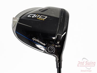 TaylorMade Qi10 MAX Driver 9° PX HZRDUS Smoke Blue RDX 60 Graphite Stiff Right Handed 45.5in