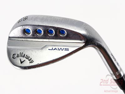 Callaway Jaws MD5 Platinum Chrome Wedge Sand SW 56° 10 Deg Bounce S Grind Project X Catalyst 80 Graphite Wedge Flex Right Handed 35.25in
