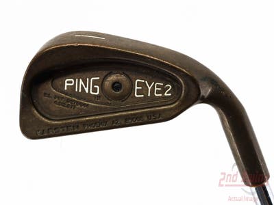 Ping Eye 2 Beryllium Copper Single Iron 1 Iron Ping Microtaper Steel Stiff Right Handed Black Dot 40.0in