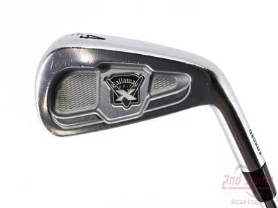 Callaway 2009 X Forged Single Iron 4 Iron Project X Flighted 5.5 Steel Regular Right Handed 39.0in