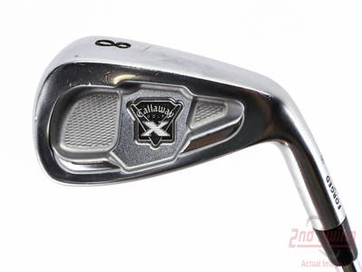 Callaway 2009 X Forged Single Iron 8 Iron Project X Flighted 6.5 Steel X-Stiff Right Handed 37.0in