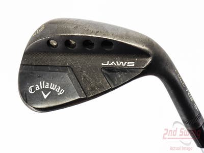 Callaway Jaws Full Toe Raw Black Wedge Sand SW 56° 12 Deg Bounce Dynamic Gold Spinner TI Steel Wedge Flex Right Handed 35.5in