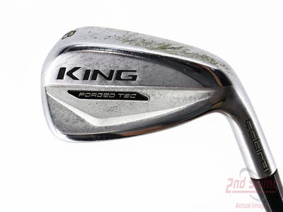 Cobra 2020 KING Forged Tec Single Iron 8 Iron Project X Rifle 6.5 Steel X-Stiff Right Handed 36.75in