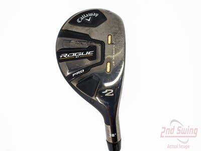 Callaway Rogue ST Pro Hybrid 2 Hybrid 18° UST Recoil Dart HB 75 IP Blue Graphite Stiff Right Handed 41.0in